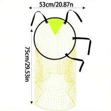 1pc Portable Football Positioning Training Aid Net, Free Kick Shooting Target Frame For Youth Practice - Multicolor - View 2