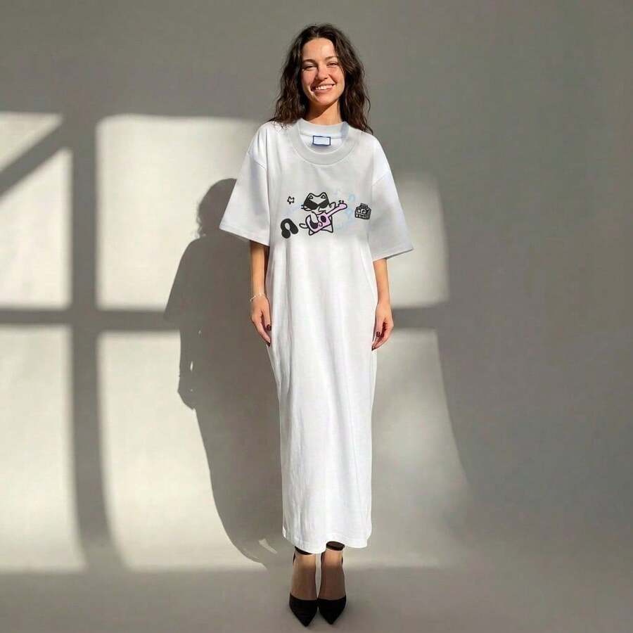 Women T-Shirts - 白色-1 - 查看 1