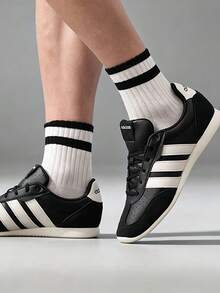 Adidas BARREDA LO Comfortable Fit German Army Trainers Casual Sneakers Unisex Black - Black - View 1