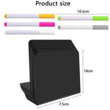 20 Mini Chalkboard Labels, 10x7.6cm, For Food Labels, Price Tags, With 5 Pens, Suitable For Weddings, Parties, Buffets, Table Reservations And Baking - A - View 7