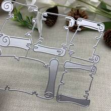 Book-Shaped Metal Cutting Dies Suitable For Handmade Photo Albums And Card Decoration, DIY Paper Craft Metal Cutting Blades Suitable For Party Decoration - MC938 - View 2
