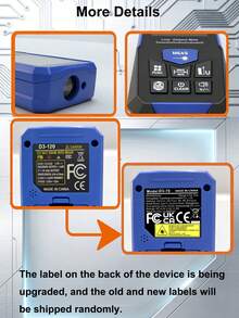 120m Digital Laser Distance Meter With Angle Measurement, High Precision Measuring Tool, IP54 Waterproof Tape Measure - D3-120 (Standard Version) - View 11