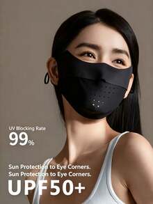 XAXRE 全臉防曬面罩，透氣抗UV，適合夏季戶外穿著，中性款 - 彩色 - 查看 8