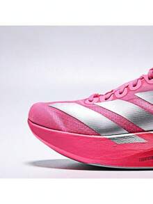 Adidas 女款 Adizero Evo SL W 低筒跑步鞋 LA5894 - 西瓜粉 - 查看 3
