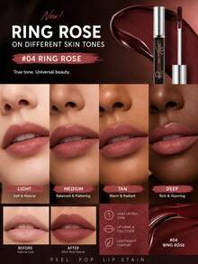 Pudaier Halloween Dark Style Lip Gloss, Basic Makeup - #04 - View 5