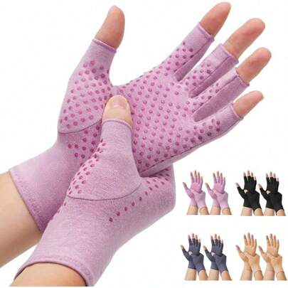 Unisex Half-Finger Fitness Gloves, Anti-Slip Breathable Cycling Gloves, Ultra-Lightweight Weightlifting Gloves, Shock-Absorbing Palm Protection Sports Gloves, And Full-Palm Fitness Gloves, Suitable For Training, Sports, Gym, Cycling And Other Occasions.