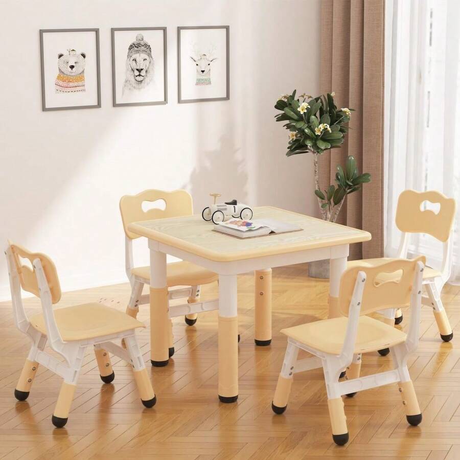 Kids Desk Chairs - Apricot - View 1