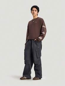 Adidas Originals Men's Track Pants M Woven Long Pants KR5043 - Black - View 6