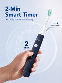 PHILIPS Sonicare HX2431 2000 Series Adult Rechargeable Sonic Electric Toothbrush, Clean & Sensitive Modes, 30,000 Strokes/Min, USB Charging Base, 14-Day Battery Life - Multicolor - View 8