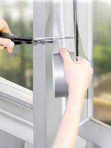 Window & Door Windproof Tape, Winter Insulation Sealing Strip, Waterproof & Insect-Proof Cloth Tape, Glass Tube Gap Sealing, Kitchen Window Draft Stopper - 1Pcs - View 7