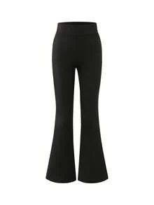 4pcs/Set Casual Flare Pants For Girls, Versatile Bottoms For Home, Outdoor And Daily Wear, Suitable For Spring, Autumn And Winter - Multicolor - View 8