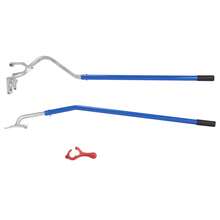 Herramienta de desmontaje de montaje de neumáticos, 571-622 mm Herramienta de desmontaje de montaje de desmontaje de acero manual, con extra Bead Keeper, Tubeless Truck Bead Breaker, 3 PCS Tire - A - Ver 8