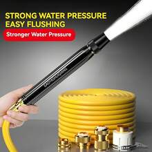 Hose Nozzle Metal Water Hose Sprayer High Pressure Multifunctional Tools For Garden Watering And Car Washing 360 Rotary Switch - Multiple Styles - View 2