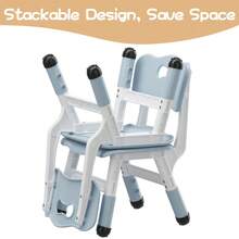 Kselythan Kids Desk Chairs - Dark Grey - View 2