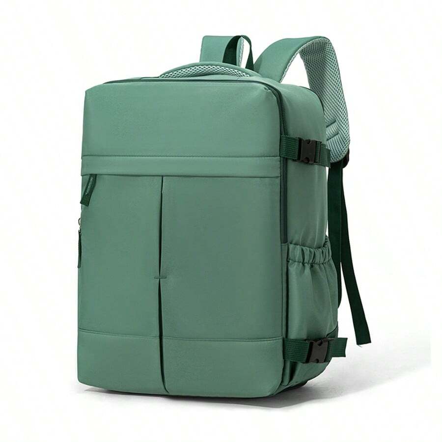 24L Large Capacity Carry-On Travel Backpack 40*29*21cm Waterproof Expandable Short Trip Business Backpack With Separate Shoe Compartment 16 Inch Laptop Sleeve Unisex Commuter Luggage Backpack - Multicolor - View 1