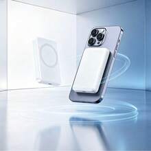 Wireless Power Bank For IPhone X, XR, 11, 12, 13, 14, 15, 16 Pro Max. Lightning Input, For IPhone Only (No Cable Included) - White - View 3