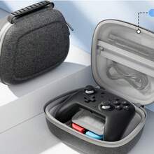 AOLION EVA 硬殼收納包，適用於 Switch 2 Pro / Steam Controller 2，便攜手持式儲存袋，防震防水遊戲手把保護收納袋 - 查看 6