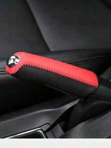 Car PU Leather Handbrake Cover Protector, Handbrake Protector, Car Interior Accessory,Car Accessories,Car Accessories For Women,Car Decor,Car Accessories For Men,Car Decorations - A - View 11