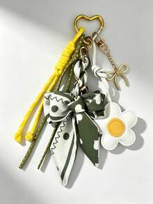 1pc Cute Leather Strawberry Keychain Bag Charm, Keyring Pendant For Women's Shoulder Bag, Tote Bag Charm, Keychain Pendant - Multicolor - View 16
