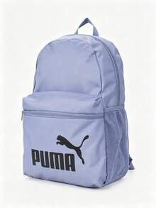Unisex Outdoor Lightweight Backpack PUMA-PHASE-Backpack Student School Bag Laptop Commuter Bag 091164-31 - Grey - View 5