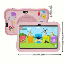 4GB RAM + 64GB ROM / 7 吋平板電腦 / 四核 1.3GHz / Android 13 MTK8321 / 1280x800 HD IPS 螢幕 / 2MP+5MP 鏡頭 / 4000mAh 電池 / WiFi、家長控制、教育、遊戲 / ABS 塑料 + 矽膠,教育平板 - 藍色太空人 - 查看 4