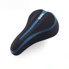 1pc Bicycle Seat Cover GEL Soft Cushion Shock Absorption Comfortable Breathable Mountain Bike/Road Bike Universal, 3 Colors Available - Multicolor - View 3