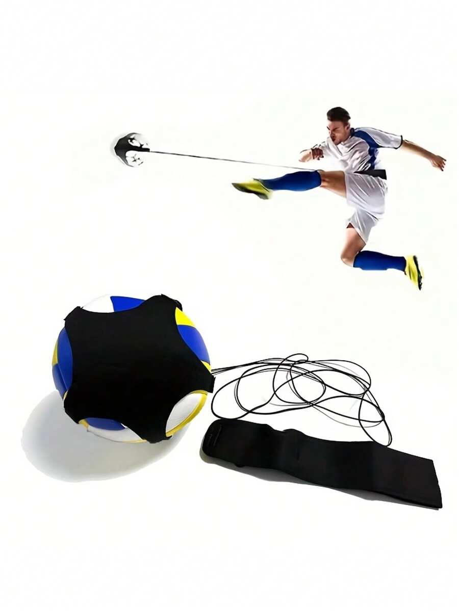 Football Training Waist Belt, Adjustable Football Training Equipment, Suitable For Adult Individual Kicking And Throwing Practice, Used For Skill Control Training