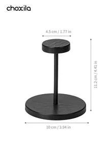 choxila 1pc Walnut Color Paper Cup Holder, Tall Horizontal Storage Rack - Paper Cup Holder - View 7