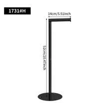 No-Drill Folding Floor Standing Toilet Paper Holder, Non-Slip Base, Independent Vertical Toilet Paper Roll Storage Rack, No Wall Installation Required, Portable Space-Saving, Suitable For Small Bathrooms, Guest Bathrooms And Rental Bathrooms - Multicolor - View 14