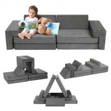 Kids Sofas - Grey - View 2