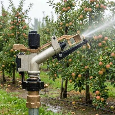 High-Performance Agricultural Irrigation Sprinklers For Farms With Adjustable Spray Angle For Optimal Coverage