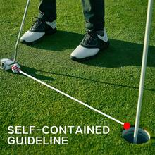 Penanda Liner Bola Golf FINGER TEN 1 Buah, Alat Penyelarasan Bola Mudah untuk Akurasi Pukulan, Alat Bantu Latihan Golf Praktis yang Ideal untuk Pegolf - Hitam - View 3