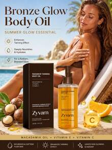 120ml Tanning Body Oil, Summer Outdoor Moisturizing Healthy Glowing Skin Lock-In Moisture Care Oil - 多樣化香型 - 查看 3