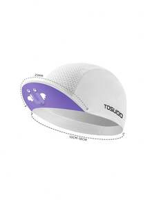 TOSUOD Women's Cycling Sun Protection Cap, Lightweight Breathable Helmet Liner Sunshade Headwear, High Elasticity Sweat-Absorbing Snug Fit Head Accessory, Spring/Summer Mountain Bike Road Bike Outdoor Commute Lightweight Cycling Sun Protection Accessory - Multicolor - View 4