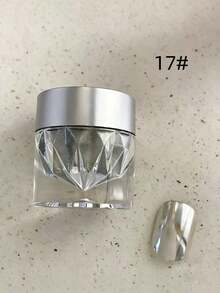 1 Botol (0,5g) Bubuk Kuku Glitter Moonlight Mirror Bubuk Aurora Dekorasi Kuku - MultiWarna - View 23
