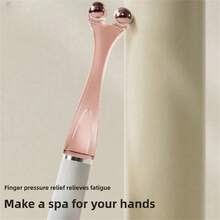 1pc 2-In-1 Finger Roller Massager, Handheld Dual Ball Finger Joint Massager, Can Relieve Pain And Soreness; Portable Finger Massage Tool, Suitable For Office, Home, Travel Use, Able To Promote Blood Circulation And Relieve Fatigue. - View 7
