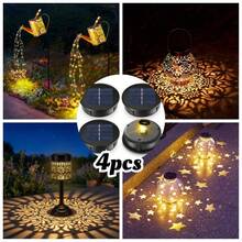 2/4pcs Solar Lantern Replacement Light Bulbs, IP65 Waterproof Warm White Solar LED Light Caps, Metal Projection Hanging Lamp Replacement Parts, Outdoor Garden Yard Backyard Holiday Decoration Accessories - Solar Panel - Small Light Bulb - View 7