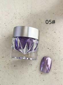 1 Botol (0,5g) Bubuk Kuku Glitter Moonlight Mirror Bubuk Aurora Dekorasi Kuku - MultiWarna - View 18