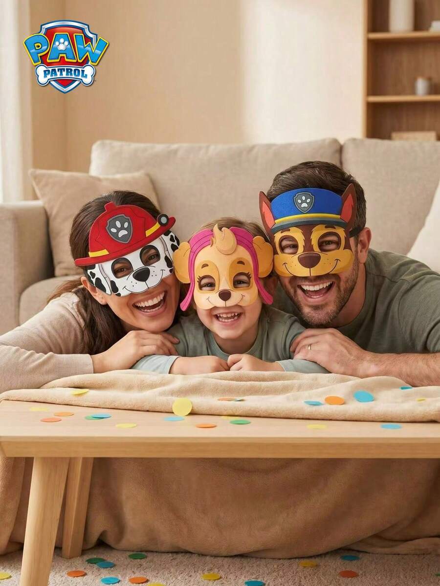 12件組 Paw Patrol 生日派對裝飾眼鏡，多款彩色 Happy Birthday 眼鏡，適合派對裝扮與拍照道具，完美派對裝飾小禮物 - 彩色 - 查看 1