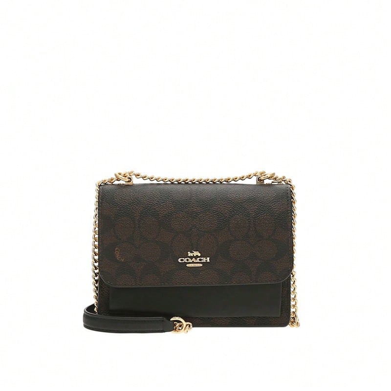 Coach Klare 印花女款單肩斜挎包 CW206IMXAQ - 胡桃木色搭配黑色CW206IMXAQ - 查看 1