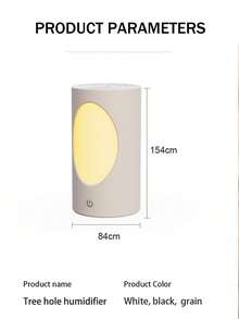 EIGIIS Portable Small Humidifier, 600ml USB Humidifier, Equipped With Warm Night Light Design, 3 Mist Modes, Ultra Quiet, Suitable For Travel, Office, Car, Home And Other Places. - A - View 8