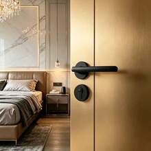 Interior Door Handle | Lockless | Keyless - Black - View 5