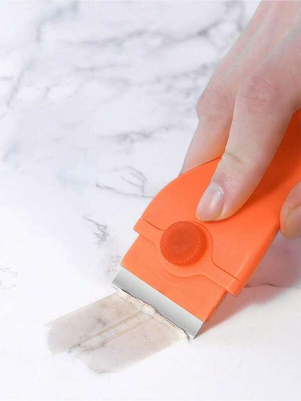 1/3/11pcs Multi-Function Cleaning Scraper, Plastic Handheld Removal Tool For Stickers, Glue, Labels, Household Kitchen Cleaning Assistant