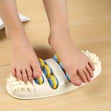 1pc Fitness And Yoga Foot Massager With 4 Rows Of Massage Rollers, Relieves Muscle Tension - Foot Massager - View 1