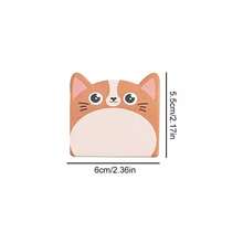 240pcs Cute Animal Shaped Blank Sticky Notes, Memo Pads, Notepad (20 Sheets/Book, 12 Books) - one-size - View 7