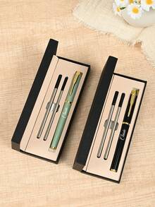 Personalized Customized Gift Box Metal Pen, Smooth Writing, Business Office Gift, Meaningful Gift For School Back To School Season - Sets - View 9