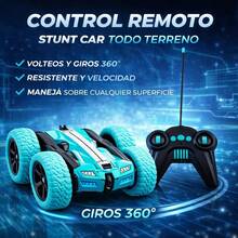 PEYMALERA Coche De Control Remoto Niños Todo Terreno Deslizante Regalo - Azul - Ver 4