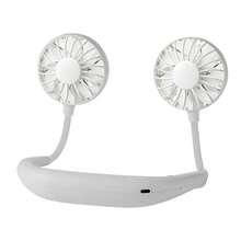 Portable Neck Fan, Handheld Hands-Free Personal Hanging Neck Fan, Cooling Fan, USB Rechargeable (3-Speed Adjustable), Wearable Cooling Head Fan, 360-Degree Free Rotation, Suitable For Sports, Office, Kitchen Gadget, Travel Essential, 1200mAh - Multicolor - View 16