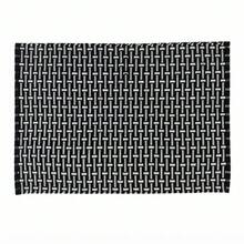KIWI MOBLEKIT | Cotton Rug 60x90 Cm Black With Geometric Design, Living Room And Bedroom Rug, Soft 100% Cotton Fabric, OEKO-TEX Standard 100 Certified, Nordic Style - Black Op2 - View 9