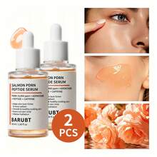 [2pcs] Esensi Peptida Salmon PDRN, Mencerahkan Warna Kulit, Melembapkan & Menghidrasi, Memperbaiki Kekasaran & Meningkatkan Tekstur Kulit, Lembut & Mudah Diserap, 50ml - Hyaluronic Acid - View 3